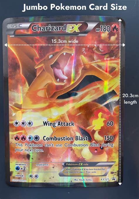 list of jumbo pokemon cards.